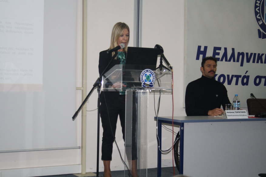 Συμμετοχη στην ημεριδα που διοργανωσε η Ελληνικη Αστυνομια στη Θεσσαλονικη στις 27-1-2023 για τα Ατομα με Ειδικες Αναγκες.